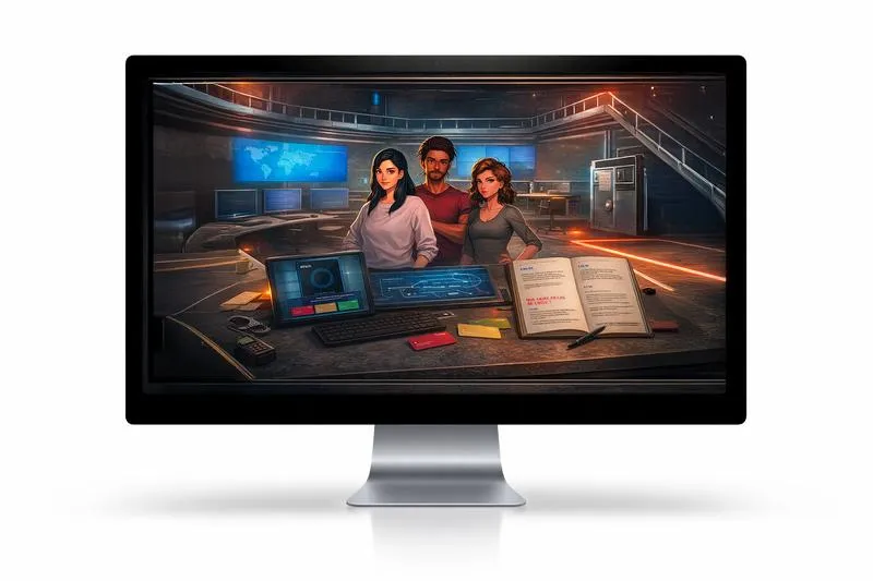 Salle de gestion de crise cyber : former les équipes à la directive NIS2 par le serious game